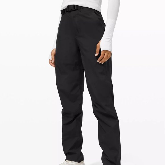 lululemon athletica Pants - Lululemon Break a Trail Pant Black hiking Sz 6